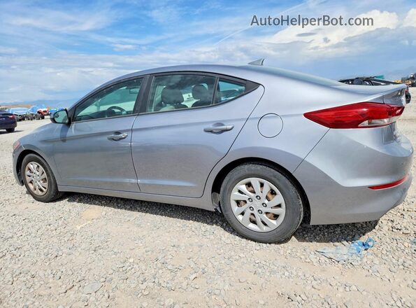 5NPD74LF4HH037359 2017 HYUNDAI ELANTRA Серебряный Задняя правая четверть