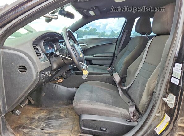 2C3CDXAT0JH297436 2018 DODGE CHARGER Black Вид панелі приладів