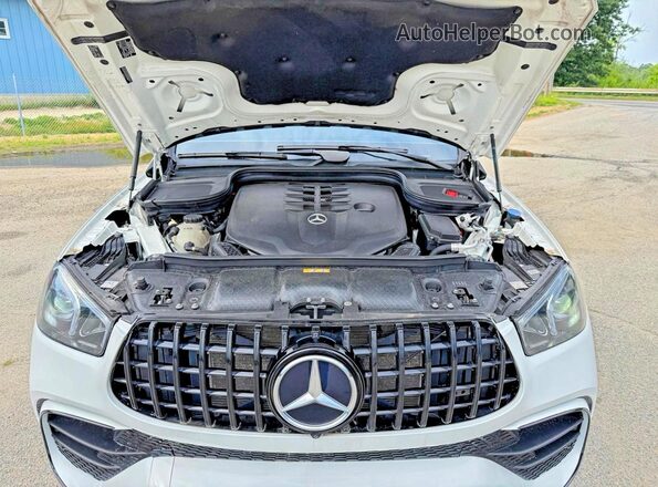 4JGFB8GB5MA396514 2021 MERCEDES-BENZ GLE White Dashboard view