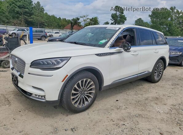 5LM5J7XC8LGL27987 2020 LINCOLN AVIATOR White Tył lewy
