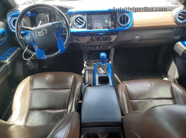 3TMEZ5CN5KM081609 2019 TOYOTA TACOMA Black Widok zestawu wskaźników