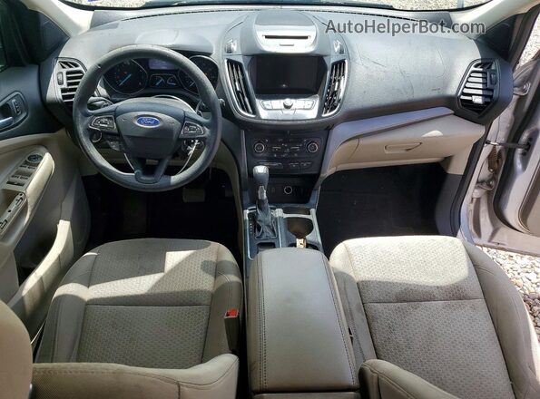 1FMCU9G99HUB53602 2017 FORD ESCAPE Silver Instrument cluster view