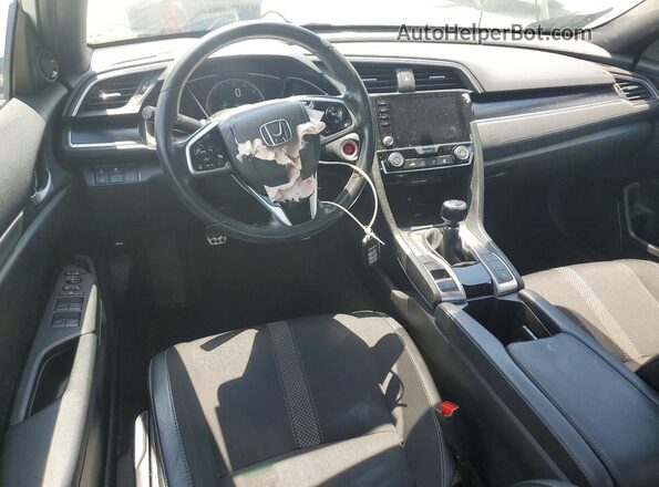 2HGFC2E81LH515568 2020 HONDA CIVIC Белый Вид щитка приборов