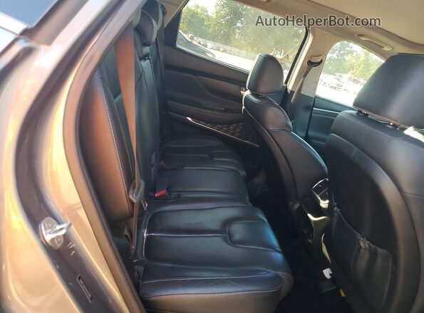 5NMS53AA2KH020482 2019 HYUNDAI SANTA FE Gray Vista del compartimento del motor