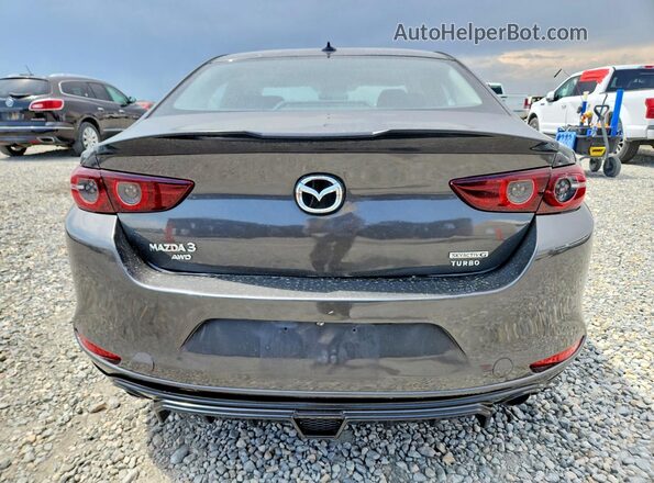 JM1BPBAY4M1322242 2021 MAZDA 3 Gray წინა სალონის ხედი