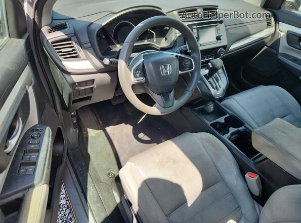 2HKRW5H39JH419356 2018 HONDA CR-V Silver ხელსაწყოთა პანელის ხედი