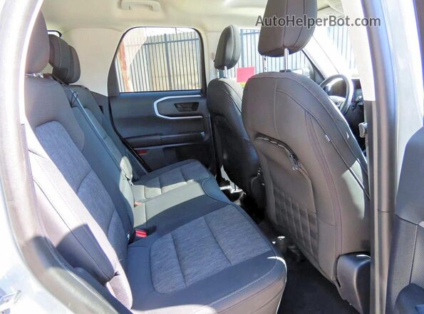 3FMCR9B64PRE04496 2023 FORD BRONCO Синий Вид салона спереди