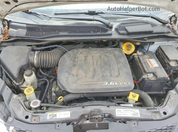 2C4RDGCG1HR673734 2017 DODGE GRAND Белый Вид наклейки с VIN-кодом