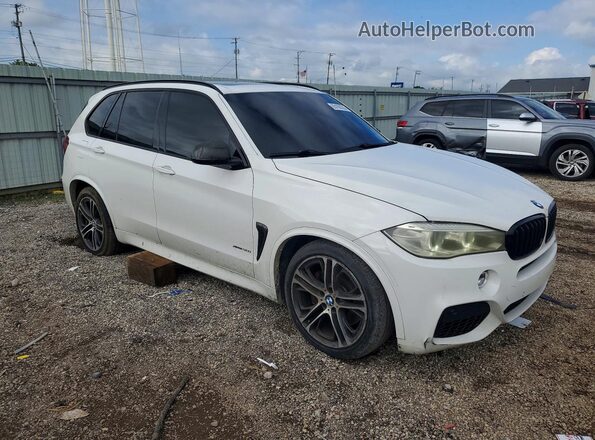 5UXKR6C5XG0J83053 2016 BMW X5 White Widok z przodu