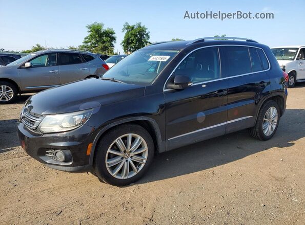 WVGBV7AX0GW515176 2016 VOLKSWAGEN TIGUAN Black Задня ліва чверть