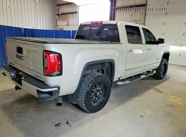 3GTU2PEJ3JG337412 2018 GMC SIERRA Белый Передняя правая четверть