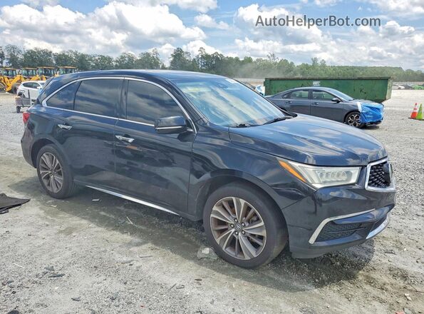 5FRYD3H5XHB010166 2017 ACURA MDX Black წინა ხედი