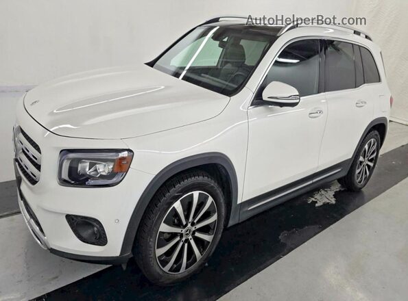 W1N4M4HB3MW115397 2021 MERCEDES-BENZ GLB-CLASS White Trasero izquierdo