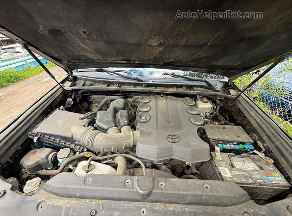 JTEBU5JR3J5536724 2018 TOYOTA 4RUNNER Black Widok deski rozdzielczej