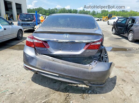 1HGCR2F55HA281396 2017 HONDA ACCORD Gray Vista interior delantera