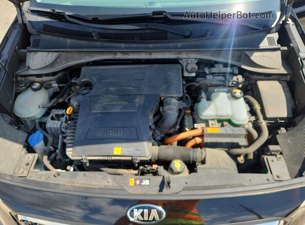 KNDCB3LC4H5066659 2017 KIA NIRO Черный Вид подкапотного пространства