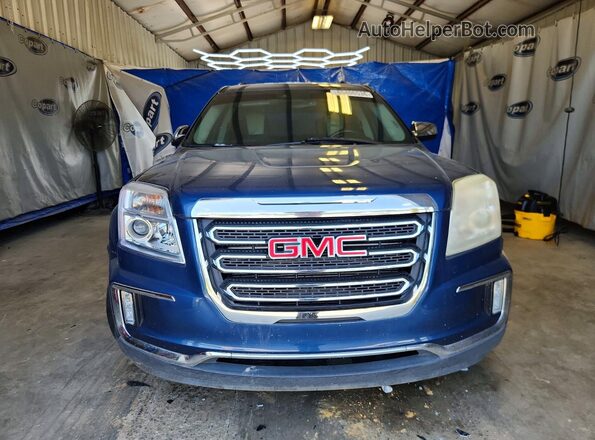 2GKALPEK5H6199312 2017 GMC TERRAIN Blue Widok z tyłu