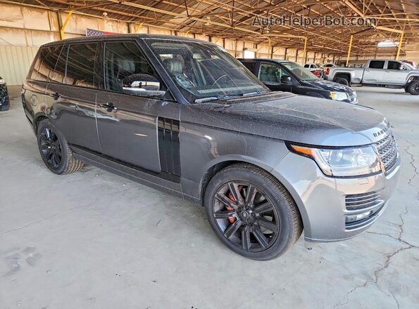 SALGS2EF8GA267479 2016 LAND ROVER RANGE Gray წინა ხედი