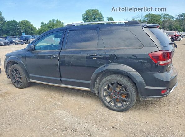 3C4PDCGGXKT694144 2019 DODGE JOURNEY Черный Задняя правая четверть