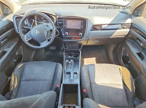 JA4AD2A38LZ012064 2020 MITSUBISHI OUTLANDER Черный Вид щитка приборов