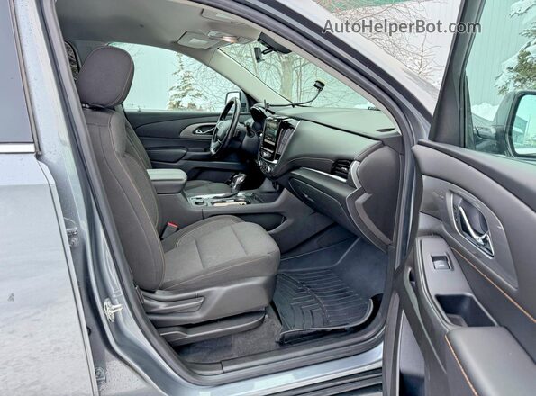 1GNEVGKW8KJ105259 2019 CHEVROLET TRAVERSE Gray Vista trasera