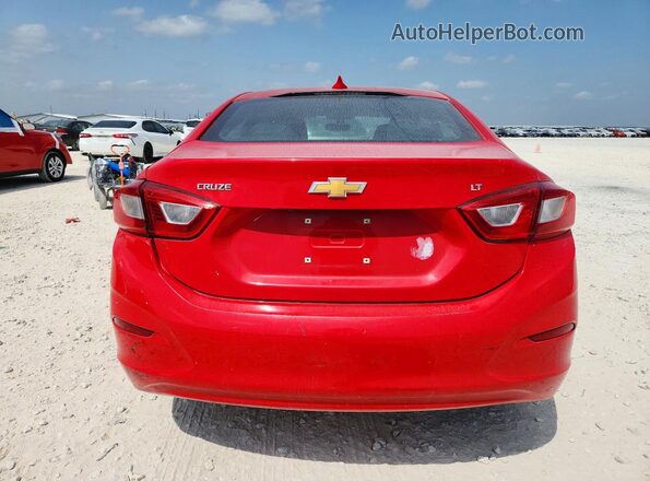 1G1BE5SM9K7112760 2019 CHEVROLET CRUZE Red Вид салону спереду