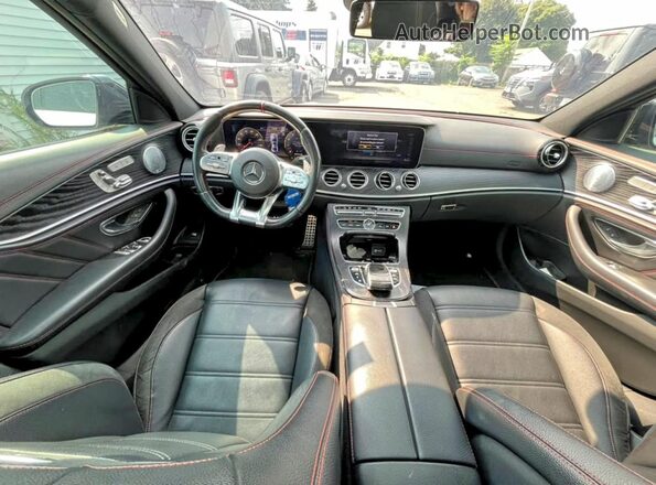 WDDZF6BB7KA625537 2019 MERCEDES-BENZ E-CLASS White Widok wnętrza z tyłu