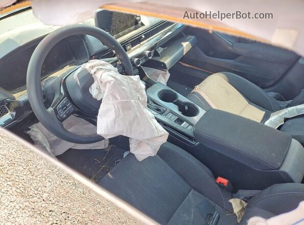 2HGFE2F21SH600493 2025 HONDA CIVIC Black წინა პანელის ხედი