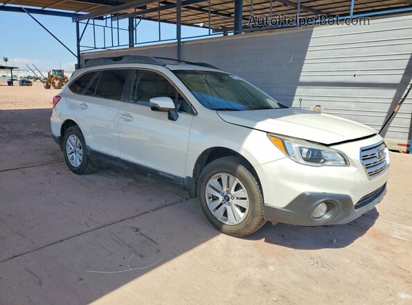 4S4BSAHC8H3418013 2017 SUBARU OUTBACK White Widok z przodu