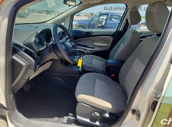 MAJ6S3FL4NC467005 2022 FORD ECOSPORT Белый Вид панели приборов