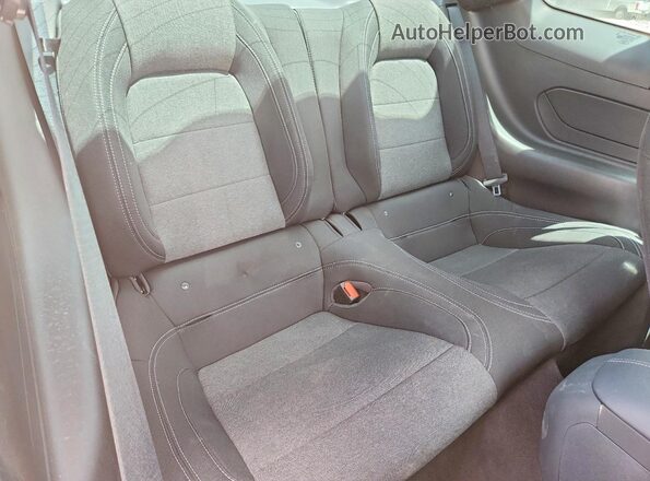 1FA6P8TH8S5121618 2025 FORD MUSTANG Black Vista interior trasera