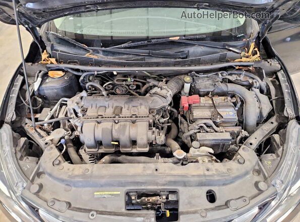 3N1AB7AP5JY347059 2018 NISSAN SENTRA Черный Вид подкапотного пространства