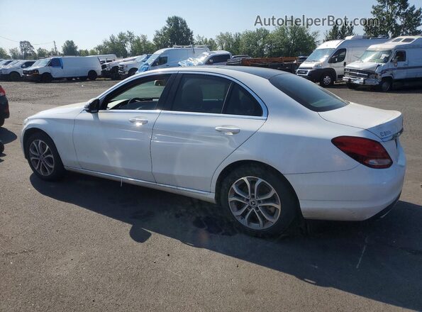 55SWF4KBXHU227254 2017 MERCEDES-BENZ C White Rear right