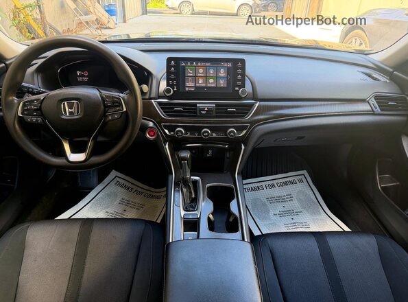 1HGCV1F45JA001477 2018 HONDA ACCORD Black უკანა სავარძლების ხედი