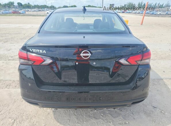 3N1CN8EV6SL876467 2025 NISSAN VERSA Black წინა სალონის ხედი