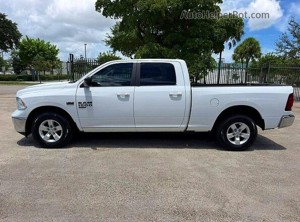 1C6RR7TT6MS521432 2021 RAM 1500 White VIN კოდის სტიკერის ხედი