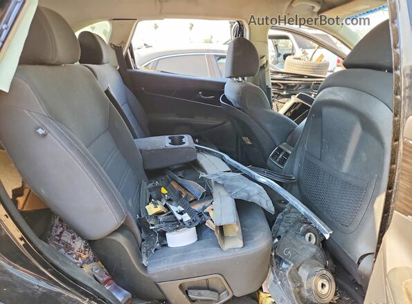 5XYPG4A31KG451963 2019 KIA SORENTO Black Engine compartment view