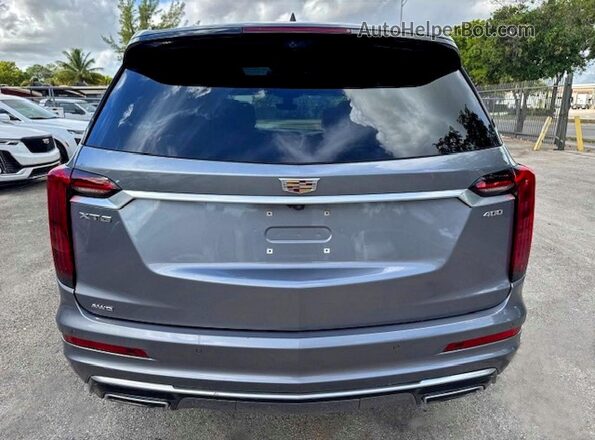 1GYKPDRS9LZ133642 2020 CADILLAC XT6 Gray Սալոնի դիմացի տեսք