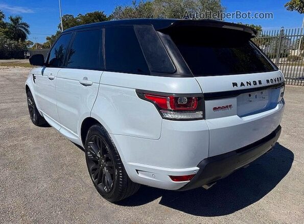 SALWV2FV4HA678579 2017 LAND ROVER RANGE ROVER White Tył prawy