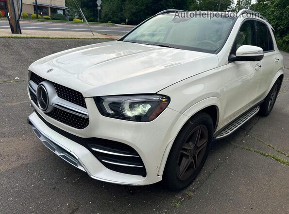 4JGFB4KB6NA606846 2022 MERCEDES-BENZ GLE Белый Вид спереди