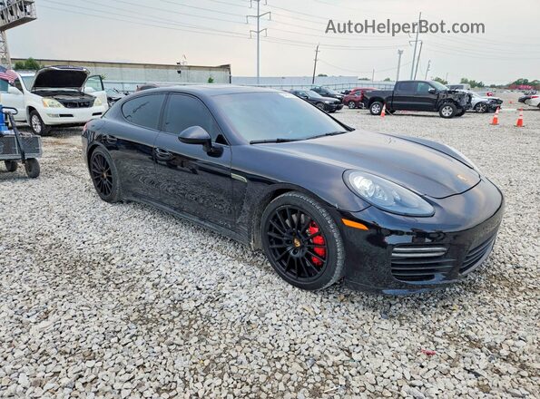 WP0AF2A79GL081387 2016 PORSCHE PANAMERA Black Դիմացի տեսք