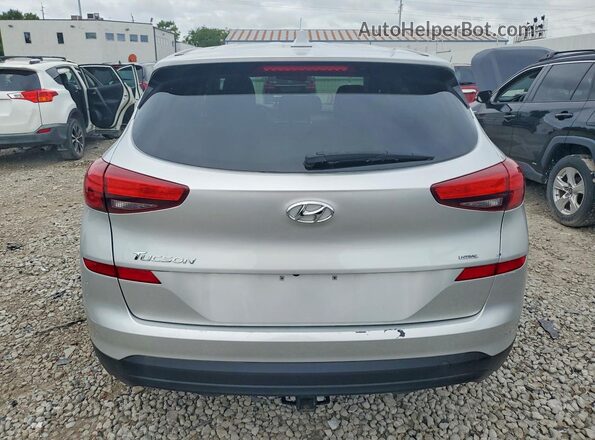 KM8J2CA47KU896659 2019 HYUNDAI TUCSON Серебряный Вид салона спереди