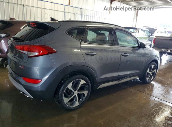 KM8J3CA22JU690014 2018 HYUNDAI TUCSON Gray Передня права чверть