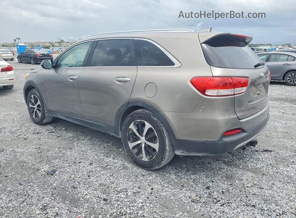 5XYPH4A53JG426768 2018 KIA SORENTO Серый Задняя правая четверть