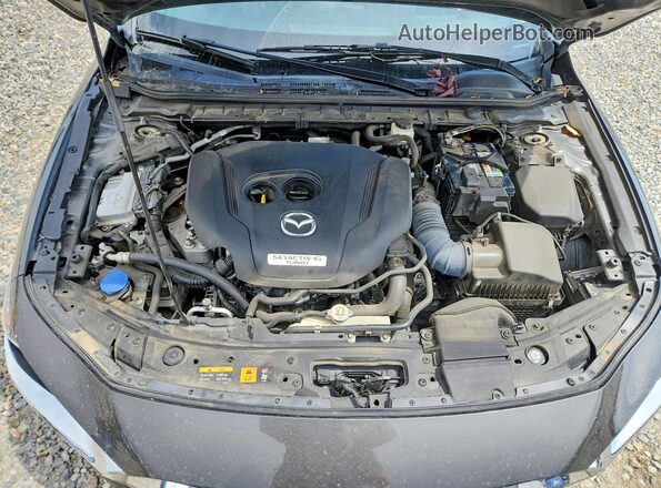 JM1BPBAY4M1322242 2021 MAZDA 3 Gray ძრავის განყოფილების ხედი