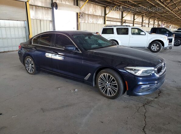 WBAJE5C33HG914221 2017 BMW 5 SERIES Синий Вид спереди