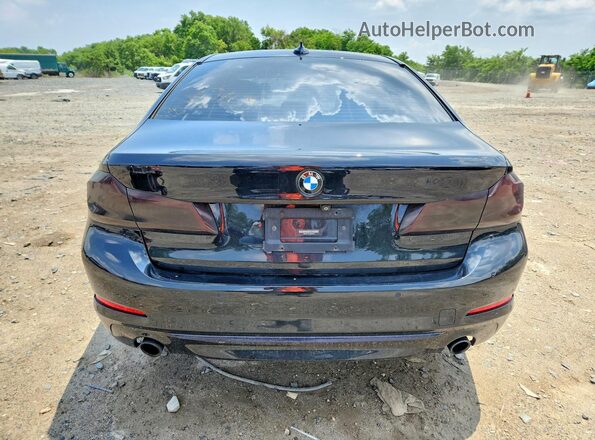 WBAJB1C57JB084753 2018 BMW 5 SERIES Black Vista interior delantera