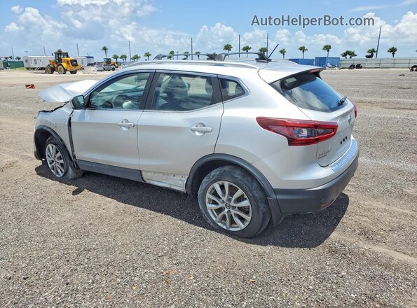 JN1BJ1CV8LW548500 2020 NISSAN ROGUE Silver Հետևի աջ