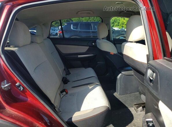 JF2GPADC1GH216103 2016 SUBARU CROSSTREK Бордовый Вид подкапотного пространства
