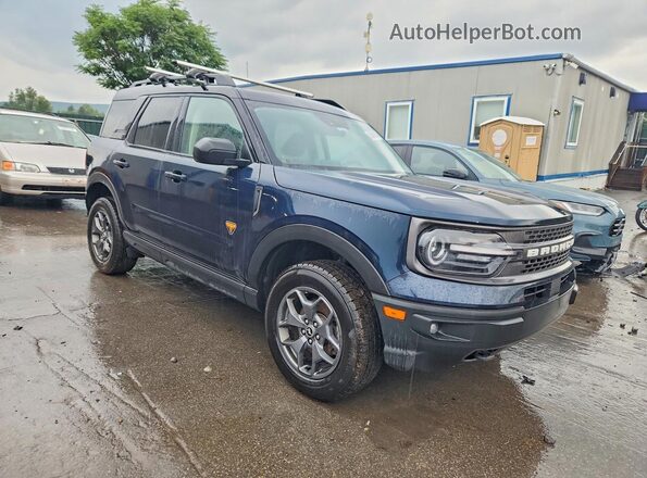 3FMCR9D96MRA26507 2021 FORD BRONCO Blue Widok z przodu